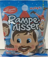 Mängden socker i Rampenisser med smak av vanilje og sjokolade