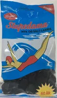 Mängden socker i Stupedama myk of salt lakris