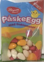 Mängden socker i Påskeegg med fruktsmaker