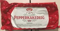 Mängden socker i Pepperkakedeig