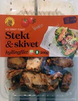 Mängden socker i Stekt & skivet kyllingfilet