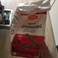 Mängden socker i Siktet hvetemel