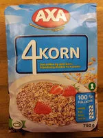 Mängden socker i 4-korn