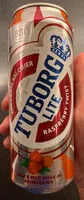 Mängden socker i Tuborg Lite Raspberry Twist øl