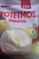 Mängden socker i Potetmos