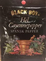 Mängden socker i Hel Cayennepepper Spansk Pepper