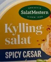 Mängden socker i Kylling salat spicy Cæsar