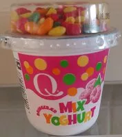 Mängden socker i Bringebær Mix Yoghurt