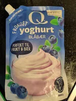 Mängden socker i Q meieriene Frokost youghurt blåbær