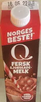 Mängden socker i Fersk Sjokolademelk