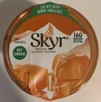 Mängden socker i Yoghurt - Salt karamell