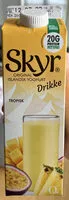 Mängden socker i Skyr tropisk drikkeyoghurt