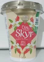 Mängden socker i Din Skyr rips & vanille