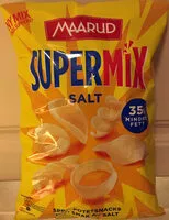 Mängden socker i Supermix salt