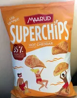 Mängden socker i Superchips Hot Cheddar