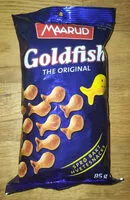 Mängden socker i Goldfish The Original