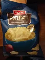 Mängden socker i Potetgull sourcream