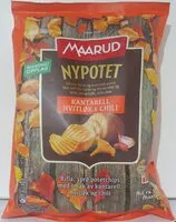 Mängden socker i Nypotet Kantarell Hvitløk & Chili