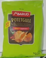 Mängden socker i Potetgull Spicy Paprika