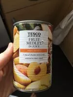 Mängden socker i Fruit medley in juice