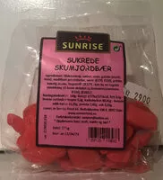 Mängden socker i Sukrede Skumjordbær