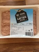 Mängden socker i Rema kjøttdeig av kylling 600 g
