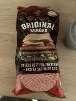 Mängden socker i Burger patties