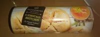 Mängden socker i 6 Sonntagsbrötchen