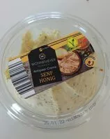 Mängden socker i Antipasticreme Senf-Honig