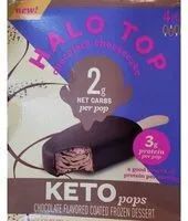 Mängden socker i Chocolate Cheesecake Keto Pops Frozen Dessert