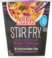 Mängden socker i Asian Noodles in Sauce, Teriyaki Chicken Flavor, Stir Fry Style