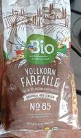 Mängden socker i Vollkorn farfalle
