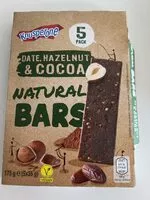 Mängden socker i Date, hazelnut & cocoa bars