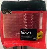 Mängden socker i Serrano Skinke