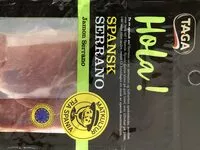 Mängden socker i Hola classic serrano 240g