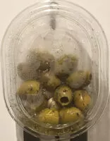 Mängden socker i Greske oliven med urter og hvitløk