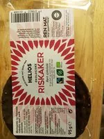 Mängden socker i Økologiske Riskaker mørk sjokolade