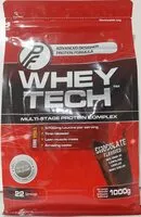 Mängden socker i Whey Tech Chocolate Flavoured