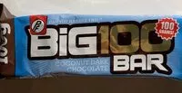 Mängden socker i Big100 coconut dark chocolate