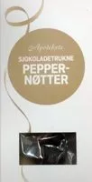 Mängden socker i Sjokoladetrukne Pepper-Nøtter