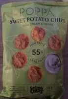 Mängden socker i Sweet potato chips