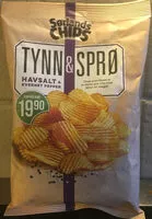 Mängden socker i Tynn & Sprø Havsalt & Kvernet Pepper