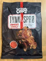 Mängden socker i Tynn & Sprø Sweet Chili