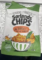 Mängden socker i Verdens tynneste, jalapeno & creme fraiche