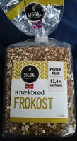 Mängden socker i Sigdal Knækbrød Frokost