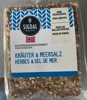 Mängden socker i Knuspriges Knäckebrot