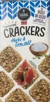 Mängden socker i Crunchy crackers herbs&salt