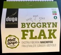 Mängden socker i Duga Byggryn Flak