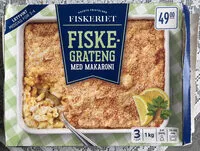 Mängden socker i Fiskegrateng med makaroni