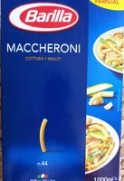 Mängden socker i Maccheroni n. 44